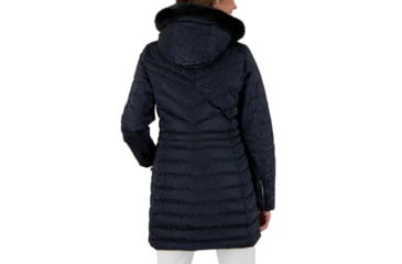 Image of Obermeyer Blossom Down Parka w/Faux Fur - Womens, Black Frost, 10, 11181-21024-10