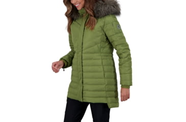Image of Obermeyer Blossom Down Parka w/Faux Fur - Womens, Saguaro, 4, 11181-21189-4
