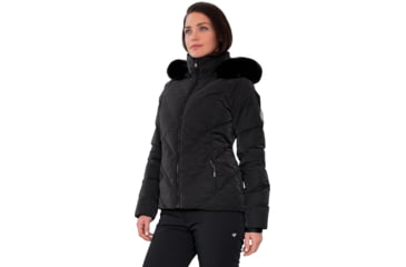 Image of Obermeyer Bombshell Jacket - Women's, 12 US, Short, Black Diamond, 11137-22006-12P