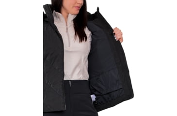 Image of Obermeyer Bombshell Jacket - Women's, 12 US, Short, Black Diamond, 11137-22006-12P