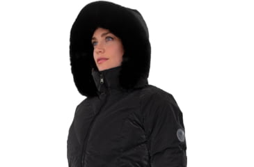 Image of Obermeyer Bombshell Jacket - Women's, 12 US, Short, Black Diamond, 11137-22006-12P