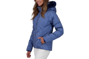 Image of Obermeyer Bombshell Jacket - Womens, Blue Frost, 6, 11137-21148-6