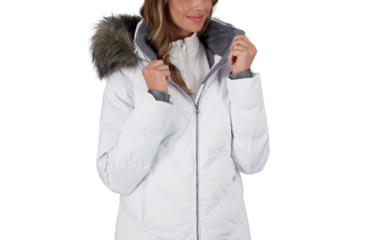 Image of Obermeyer Bombshell Jacket - Womens, White, 6 Petite, 11137-16010-6P