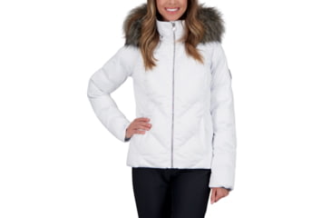 Image of Obermeyer Bombshell Jacket - Womens, White, 6 Petite, 11137-16010-6P