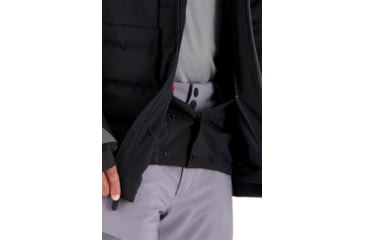 Image of Obermeyer Caldera Down Hybrid Jacket - Mens, Black, Small, 21014-16009-S