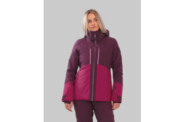 Image of Obermeyer Cecilia Jacket - Womens, 18 US, Reign Check, 11161-22079-18
