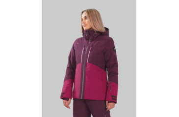 Image of Obermeyer Cecilia Jacket - Womens, 18 US, Reign Check, 11161-22079-18