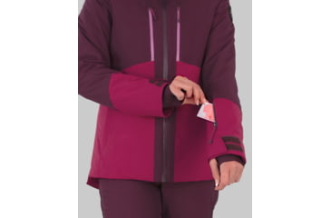 Image of Obermeyer Cecilia Jacket - Womens, 18 US, Reign Check, 11161-22079-18
