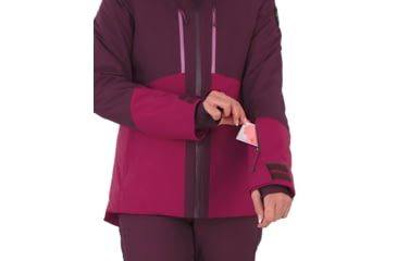 Image of Obermeyer Cecilia Jacket - Womens, 12 US, Reign Check, 11161-22079-12