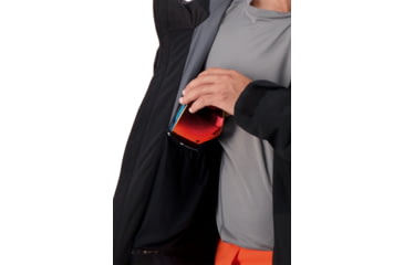 Image of Obermeyer Chandler Shell Jacket - Mens, Black, Medium, 22025-16009-M