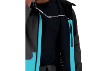 Image of Obermeyer Chandler Shell Jacket - Mens, Coal, Large, 22025-20004-L