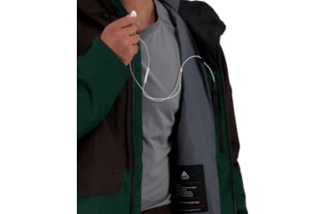 Image of Obermeyer Chandler Shell Jacket - Mens, Leather, Medium, Tall, 22025-21019-MT
