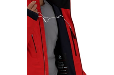 Image of Obermeyer Charger Jacket - Men's, Medium, Tall, Brakelight, 21117-19042-MT
