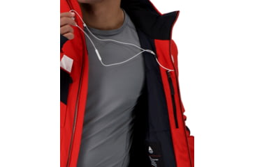 Image of Obermeyer Chroma Jacket - Mens, Brakelight, Medium, 21097-19042-M