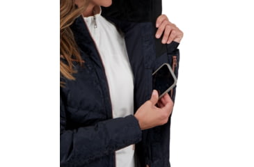 Image of Obermeyer Circe Down Jacket - Womens, Black Frost, 4, 11176-21024-4