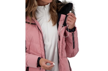 Image of Obermeyer Circe Down Jacket - Womens, Foxy, 14, 11176-21078-14