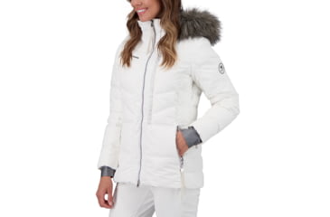 Image of Obermeyer Circe Down Jacket - Womens, White, 18, 11176-16010-18