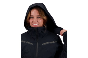Image of Obermeyer Defiance Jacket - Womens, Black, 16, 11183-16009-16