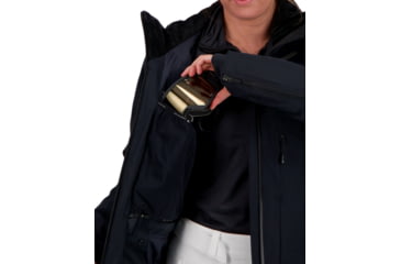 Image of Obermeyer Defiance Jacket - Womens, Black, 16, 11183-16009-16