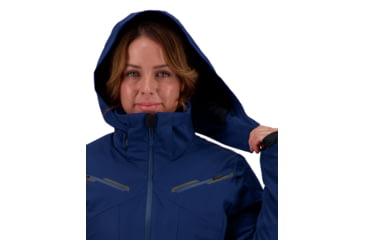 Image of Obermeyer Defiance Jacket - Womens, Navy, 6, 11183-20167-6