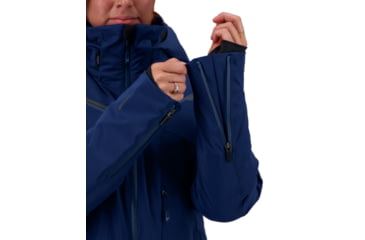 Image of Obermeyer Defiance Jacket - Womens, Navy, 6, 11183-20167-6