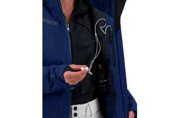 Image of Obermeyer Defiance Jacket - Womens, Navy, 6, 11183-20167-6