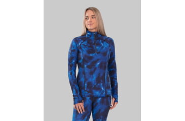 Image of Obermeyer Discover 1/4 Zip Top - Womens, Marianas, L, 19033-22169-L