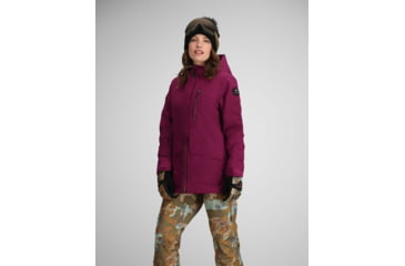 Image of Obermeyer First Tracks Jacket - Womens, Purple Falls, 12, 11234-24159-12