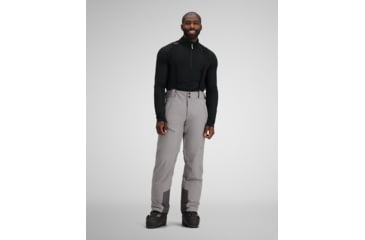 Image of Obermeyer Force Suspender Pant - Mens, Stone, Extra Large, 25042-23003-XL