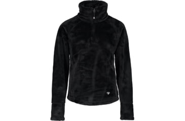 Image of Obermeyer Furry Fleece Top - Girls, Black, Small, 37000-16009-S