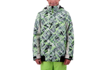 Image of Obermeyer Gage Jacket - Boys, Carbon Camo, Small, 41071-21184-S