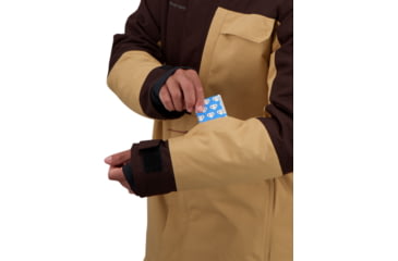 Image of Obermeyer Grommet Jacket - Mens, Dune, Extra Large, 21101-21012-XL
