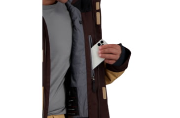 Image of Obermeyer Grommet Jacket - Mens, Dune, Extra Large, 21101-21012-XL
