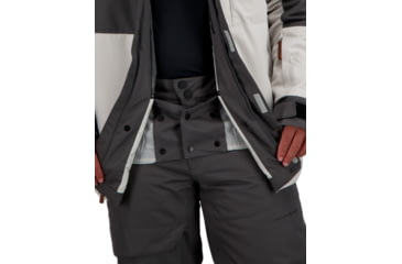 Image of Obermeyer Grommet Jacket - Mens, Fog, Small, 21101-17001-S