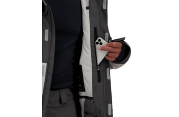 Image of Obermeyer Grommet Jacket - Mens, Fog, Small, 21101-17001-S