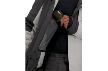Image of Obermeyer Grommet Jacket - Mens, Fog, Small, 21101-17001-S