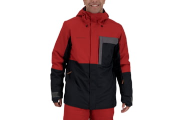 Image of Obermeyer Grommet Jacket - Mens, Mars Red, Extra Small, 21101-21047-XS