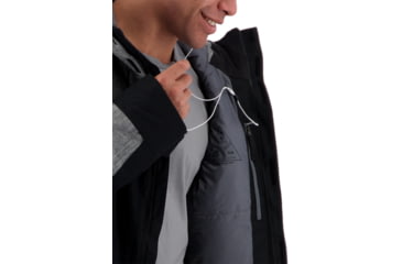 Image of Obermeyer Grommet Jacket - Mens, Suit Up, Extra Large, 21101-20007-XL