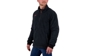 Image of Obermeyer Jonah Sherpa Pullover - Mens, Black, Large, 27057-16009-L