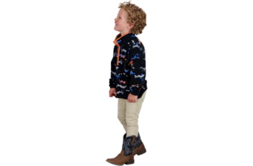 Image of Obermeyer K Boulder Fleece Top, Dayglow Camo, Small, 77036-21134-S