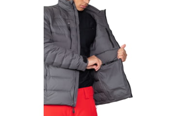 Image of Obermeyer Klaus Down Jacket - Men's, Large, Coal, 24010-20004-L