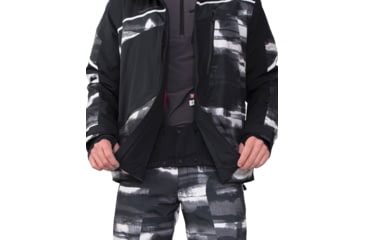 Image of Obermeyer Kodiak Jacket - Mens, Large, Black Out, 21116-22104-L