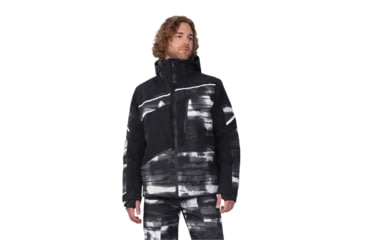 Image of Obermeyer Kodiak Jacket - Mens, Large, Black Out, 21116-22104-L