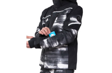 Image of Obermeyer Kodiak Jacket - Mens, Large, Black Out, 21116-22104-L