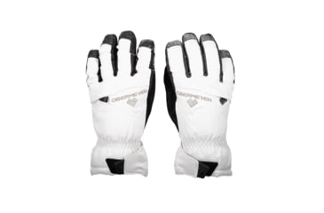 Image of Obermeyer Lava Glove, White, Medium, 78025-16010-M