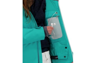 Image of Obermeyer Leia Jacket - Girls, Off Tropic, Medium, 31075-20063-M
