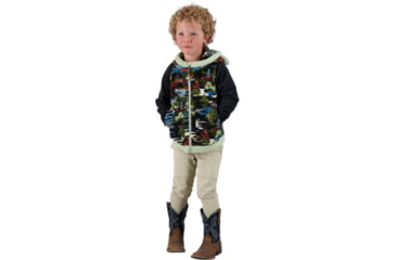 Image of Obermeyer Logan Fleece Vest, Happy Camper, Small, 77029-21143-S