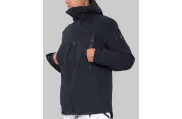 Image of Obermeyer M Highlands Shell Jacket - Mens, Small, Black, 22046-16009-S