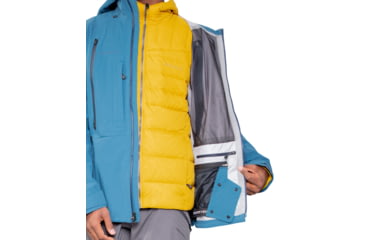 Image of Obermeyer M Highlands Shell Jacket - Mens, Extra Large, Blue Agave, 22046-22163-XL