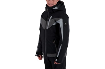 Image of Obermeyer Mach 12 Jacket - Boys, Black, Large, 41076-16009-L